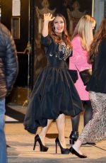 SALMA HAYEK Arrives at Her Star Ceremony on Walk of Fame in Hollywood 11/19/2021