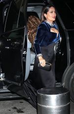 SALMA HAYEK Arrives at House of Gucci Premiere in New York 11/16/2021