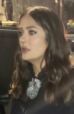 SALMA HAYEK Leaves Her Hotel in London 11/10/2021