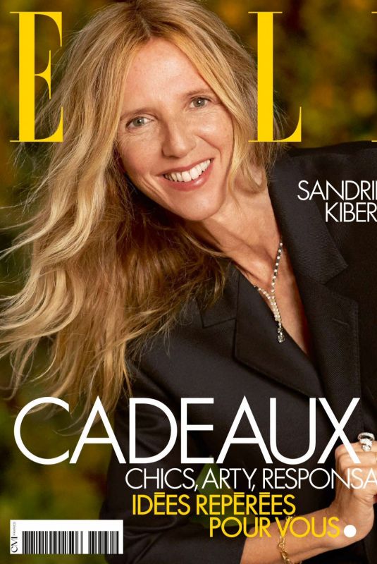SANDRINE KIBERLAIN for Elle Magazine, France November 2021