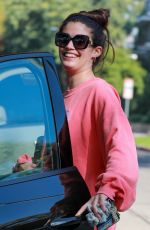 SARA SAMPAIO Leaves Pilates Class in West Hollywood 11/03/2021