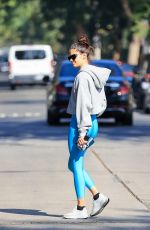 SARA SAMPAIO Leaves Pilates in West Hollywood 11/05/2021