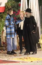 SARAH PAULSON, HOLLAN TAYLOR and DIANE KEATON at Il Piccolino in West Hollywood 11/24/2021