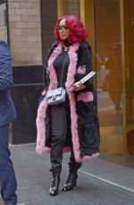 SAWEETIE Heading to SNL Rehearsals in New York 11/18/2021