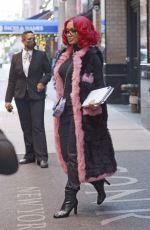 SAWEETIE Heading to SNL Rehearsals in New York 11/18/2021