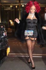 SAWEETIE Heading to SNL Show in New York 11/20/2021