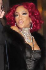 SAWEETIE Heading to SNL Show in New York 11/20/2021