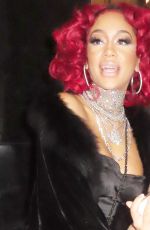 SAWEETIE Heading to SNL Show in New York 11/20/2021