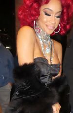 SAWEETIE Heading to SNL Show in New York 11/20/2021