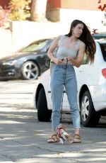 SCOUT WILLIS in Denim Out with Her Dog in Los Angeles 11/05/2021