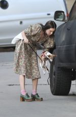 SCOUT WILLIS Out with Her Dog in Los Angeles 11/22/2021