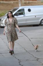 SCOUT WILLIS Out with Her Dog in Los Angeles 11/22/2021