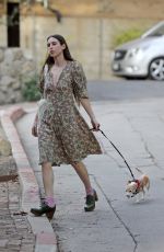 SCOUT WILLIS Out with Her Dog in Los Angeles 11/22/2021