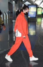 SELENA GOMEZ at JFK Airport in New York 11/22/2021