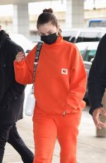 SELENA GOMEZ at JFK Airport in New York 11/22/2021