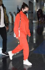 SELENA GOMEZ at JFK Airport in New York 11/22/2021