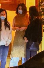 SELENA GOMEZ Leaves Sunset Tower in Los Angeles 11/01/2021