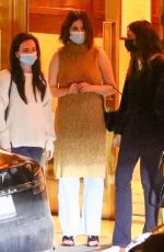 SELENA GOMEZ Leaves Sunset Tower in Los Angeles 11/01/2021