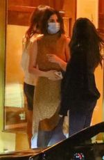 SELENA GOMEZ Leaves Sunset Tower in Los Angeles 11/01/2021