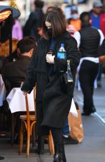 SELENA GOMEZ Out and About in New York 11/10/2021