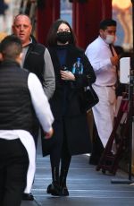 SELENA GOMEZ Out and About in New York 11/10/2021