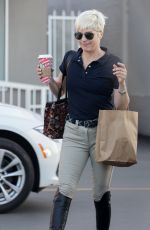 SELMA BLAIR at a Starbucks in Studio City 11/27/2021