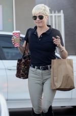 SELMA BLAIR at a Starbucks in Studio City 11/27/2021