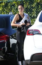 SHANINA SHAIK Leaves a Gym in Beverly Hills 11/11/2021