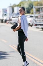 SHANINA SHAIK Leaves a Gym in Beverly Hills 11/11/2021