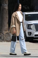 SHANINA SHAIK Out with a Friend in West Hollywood 11/02/2021