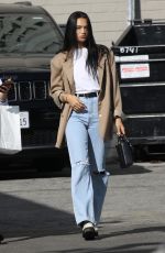 SHANINA SHAIK Out with a Friend in West Hollywood 11/02/2021