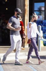 SHARNA BURGESS and Brian Austin Green Out in Malibu 11/24/2021