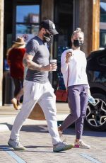 SHARNA BURGESS and Brian Austin Green Out in Malibu 11/24/2021
