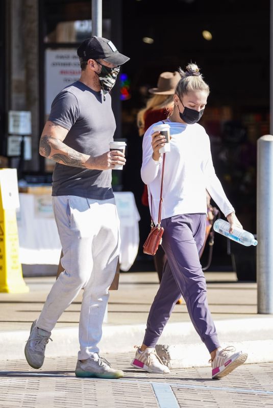 SHARNA BURGESS and Brian Austin Green Out in Malibu 11/24/2021