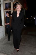 SHARON STONE Leaves Licorice Pizza Premiere After-party in Los Angeles 11/20/2021