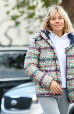 SIENNA MILLER Out and About in New York 11/13/2021