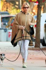 SIENNA MILLER Out with Her Dogs in New York 11/11/2021