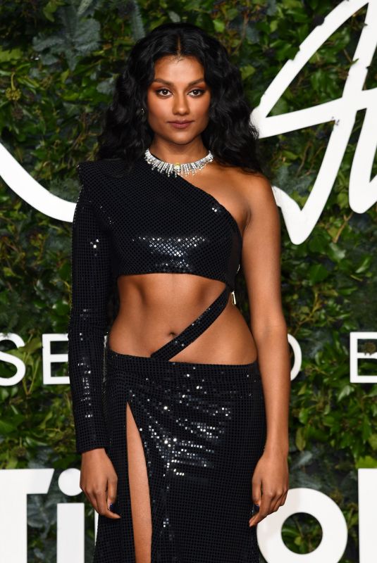 SIMONE ASHLEY at 2021 British Fashion Awards in London 11/29/2021