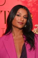 SIMONE ASHLEY at a Dinner to Celebrate Launch of Valentino Make Up at NoMad London in London 11/17/2021