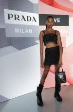 SIMONE ASLEY at Prada Show at Milan Fashion Week 09/24/2021
