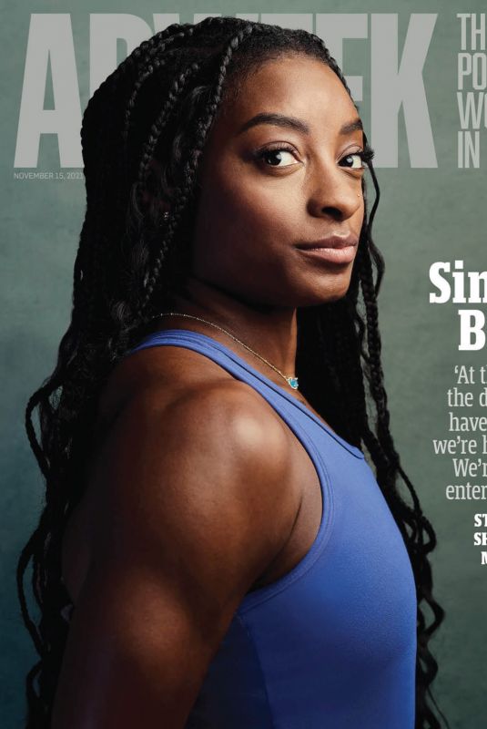 SIMONE BILES for Adweek, November 2021