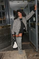 SINITTA Arrives at City of Quebec Bar in London 11/27/2021
