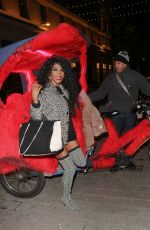 SINITTA Arrives at City of Quebec Bar in London 11/27/2021