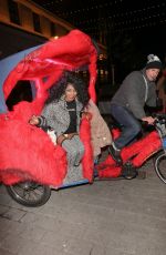 SINITTA Arrives at City of Quebec Bar in London 11/27/2021