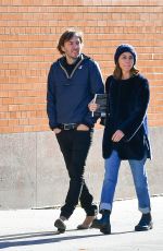 SOFIA COPPOLA and Thomas Mars Out in New York 11/08/2021
