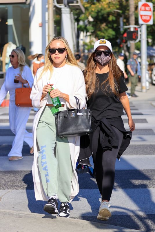 SOFIA RICHIE at a Lunch Date with Friends in Beverly Hills 11/05/2021