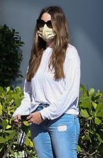 SOFIA VERGARA Out with Her Dog in Miami 11/28/2021