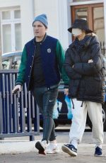 SOPHIE HABBOO and Jamie Laing Out in Chelsea 11/02/2021