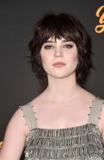 SOPHIE THATCHER at Yellowjackets Premiere in Los Angeles 11/10/2021