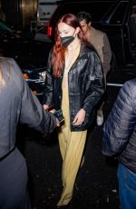 SOPHIE TURNER adn Joe Jonas Arrives at SNL Afterparty in New York 11/13/2021